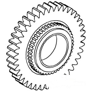 GEAR 2ND TRANSMISSION — Part #EAP-163569