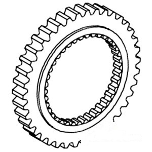 GEAR SPLINED REVERSE — Part #EAP-163575