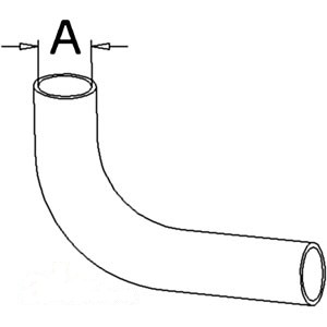 RADIATOR HOSE TOP — Part #EAP-163650