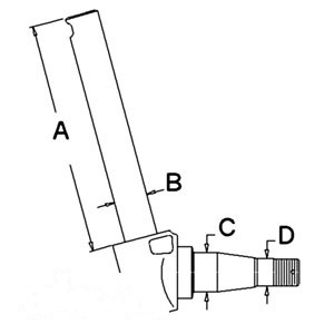 SPINDLE RH — Part #EAP-163654