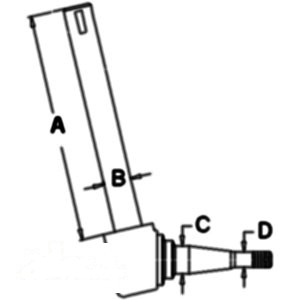 SPINDLE ASSY RH — Part #EAP-163675