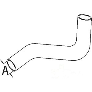 RADIATOR HOSE BOTTOM — Part #EAP-163698