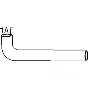 RADIATOR HOSE BOTTOM — Part #EAP-163979