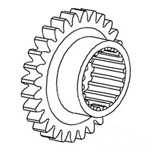 GEAR 3RD SPEED — Part #EAP-164496