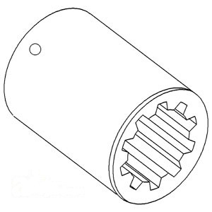 COUPLING HYD LIFT PUMP — Part #EAP-164583