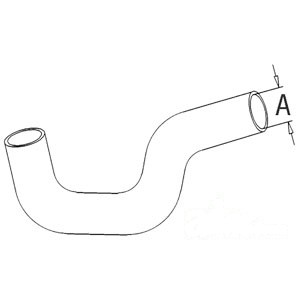 RADIATOR HOSE BOTTOM — Part #EAP-164897