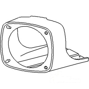HEADLIGHT ASSEMBLY R/H — Part #EAP-165076