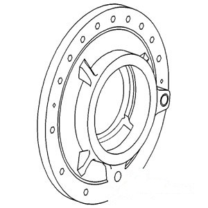 DIFF. CARRIER PLATE RH — Part #EAP-165110