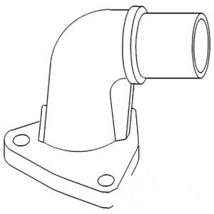 ELBOW EXHAUST (90░) — Part #EAP-165156