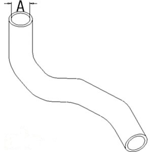 RADIATOR HOSE LOWER — Part #EAP-165353