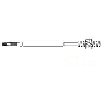 STEERING SHAFT & NUT