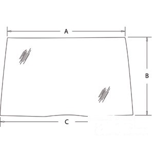 GLASS FRONT — Part #EAP-165578