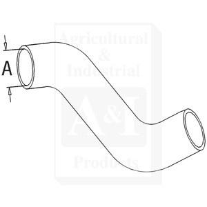 RADIATOR HOSE BOTTOM — Part #EAP-166104