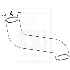RADIATOR HOSE TOP — Part #EAP-166105