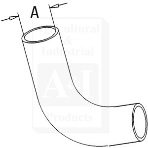 RADIATOR HOSE TOP — Part #EAP-166107