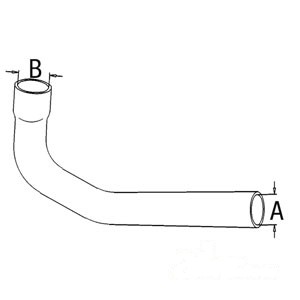 RADIATOR HOSE TOP — Part #EAP-166266