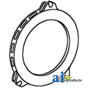 BRAKE BACKING PLATE — Part #EAP-166524