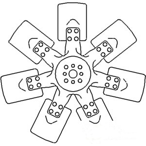 FAN 7 BLADE — Part #EAP-166547
