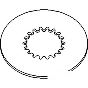 PLATE AMPLI-TORC DRIVEN — Part #EAP-167202