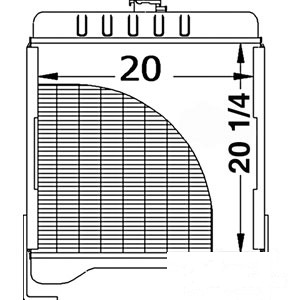 RADIATOR — Part #EAP-168385