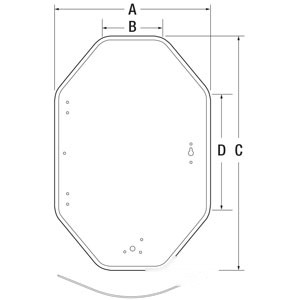 GLASS CAB DOOR — Part #EAP-168601