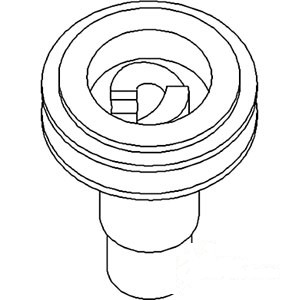 PULLEY CRANKSHAFT — Part #EAP-168848