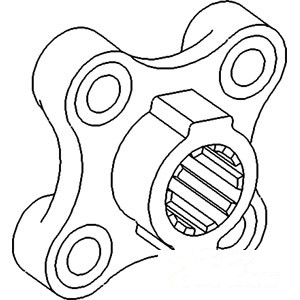 HUB HYD. PUMP — Part #EAP-169890