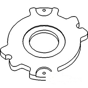 BRAKE ADJ. DISC PRIMARY — Part #EAP-170828