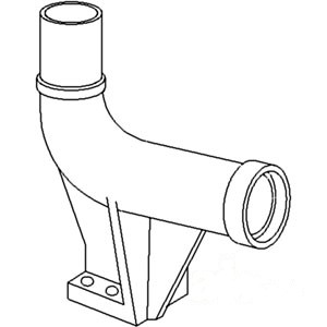 ELBOW EXHAUST OUTLET — Part #EAP-170893