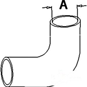 RADIATOR HOSEUPPER — Part #EAP-170918