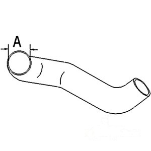 RADIATOR HOSE LOWER — Part #EAP-170940