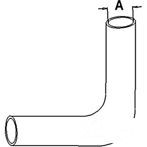 RADIATOR HOSE UPPER — Part #EAP-170978