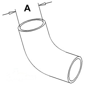 RADIATOR HOSE TOP — Part #EAP-171057