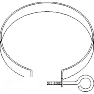 CLAMP AIR CLEANER — Part #EAP-171555
