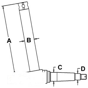 SPINDLE RH — Part #EAP-171748