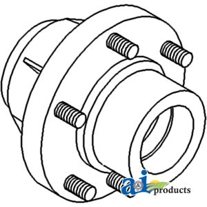 HUB FRONT WHEEL — Part #EAP-171787