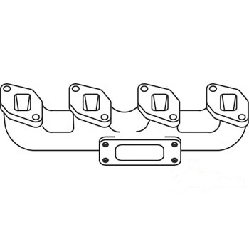 MANIFOLD; VERTICAL EXHAUS — Part #EAP-171870