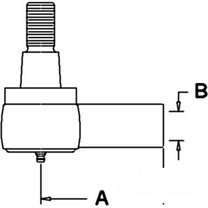 POWER STEERING CYL END — Part #EAP-172003