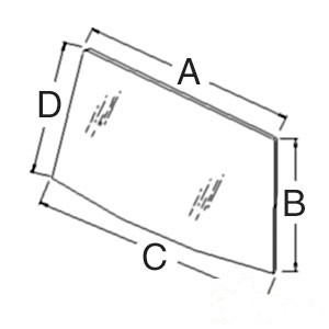 GLASS FRONT — Part #EAP-172263