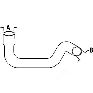 RADIATOR HOSE LOWER — Part #EAP-172611