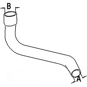 RADIATOR HOSE LOWER — Part #EAP-172612