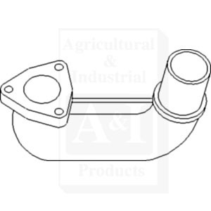 ELBOW EXHAUST — Part #EAP-172616