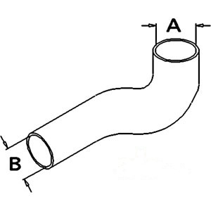 LOWER RADIATOR HOSE — Part #EAP-172886