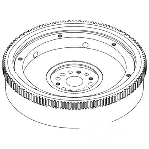 FLYWHEEL W/ RING GEAR — Part #EAP-173128