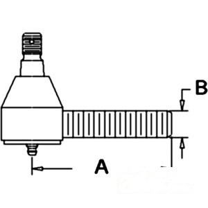 TIE ROD END — Part #EAP-173250