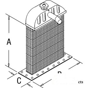 RADIATOR CORE — Part #EAP-173482