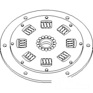 PLATE DRIVE LINE DAMPENE — Part #EAP-173533