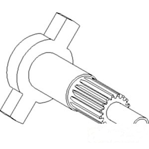 SHAFT DISTR. DRIVE GEAR — Part #EAP-173606
