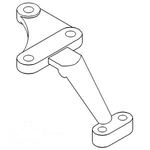 CENTER STEERING BRACKET — Part #EAP-173801