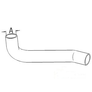 RADIATOR HOSE BOTTOM — Part #EAP-173900